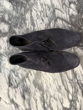 Harry's of London Navy Suede Desert Boots